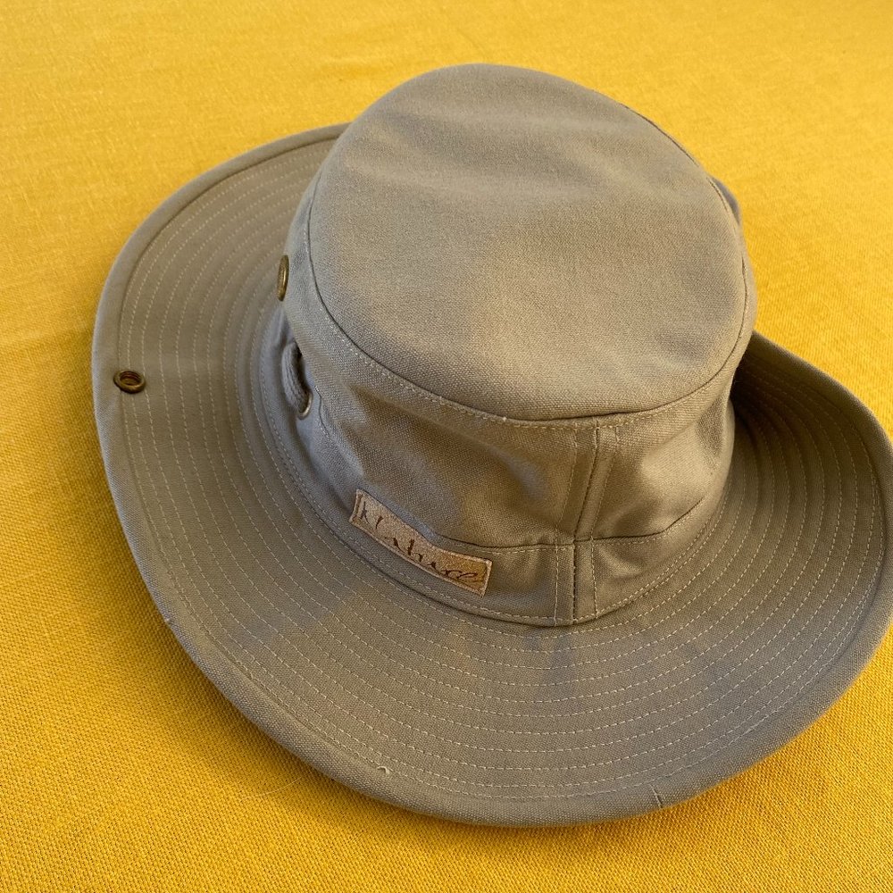 Khaki Wide Brim Women's Hat